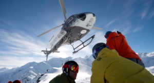 photo - Brent Mentor heli-skiing